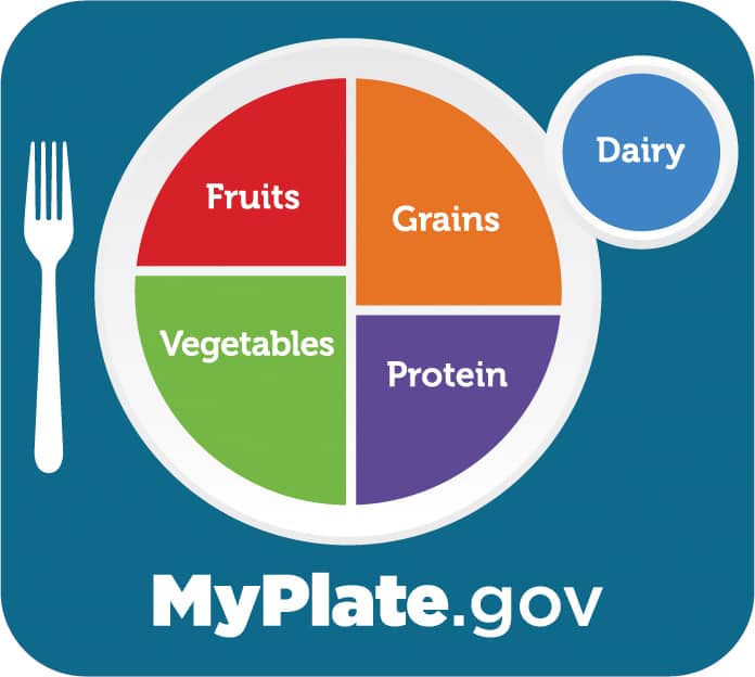 image of myplate.gov for getting enough nutrients